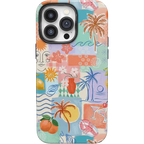 Tropical Heat | Beachy Collage Case