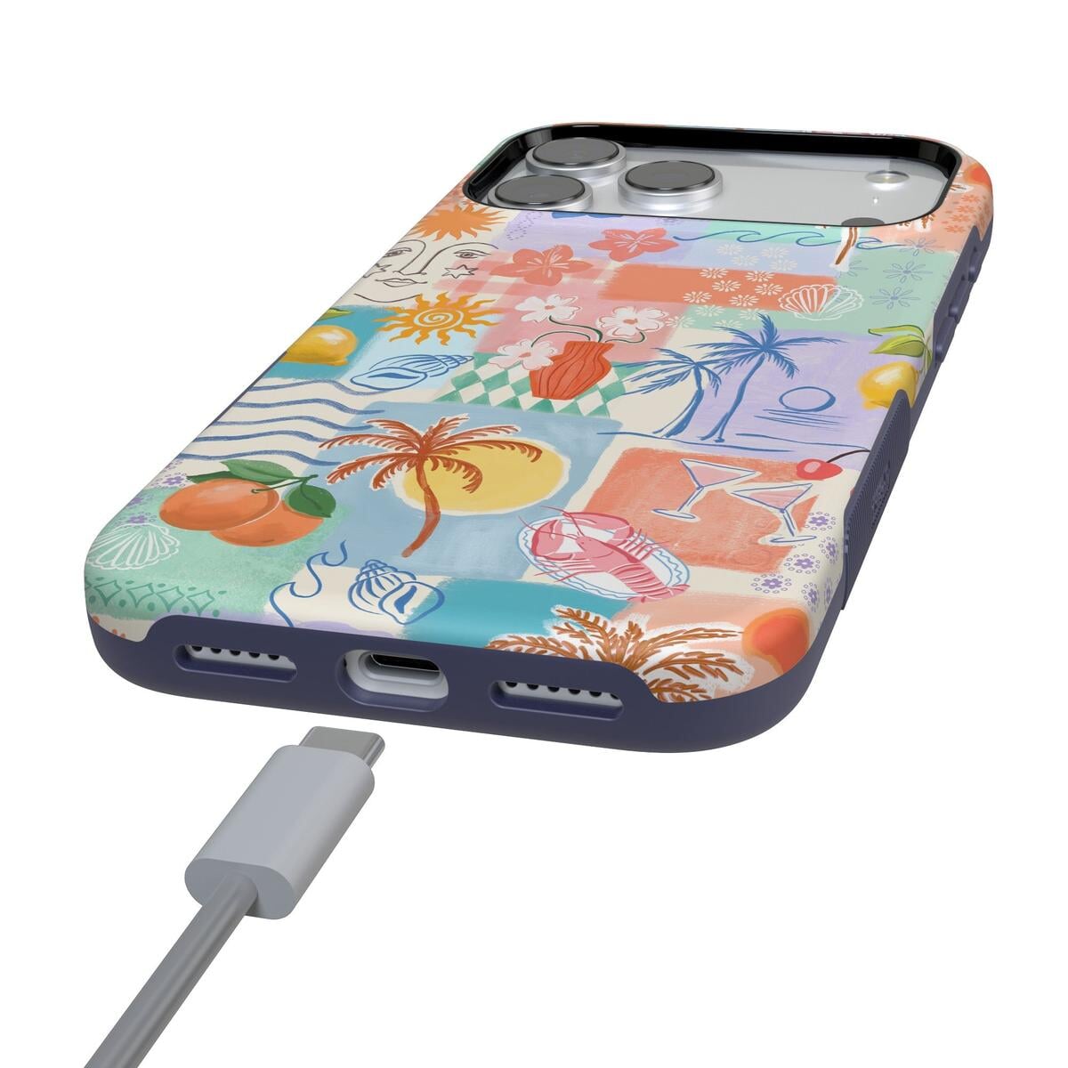 Tropical Heat | Beachy Collage Case