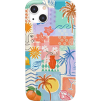 Tropical Heat | Beachy Collage Case