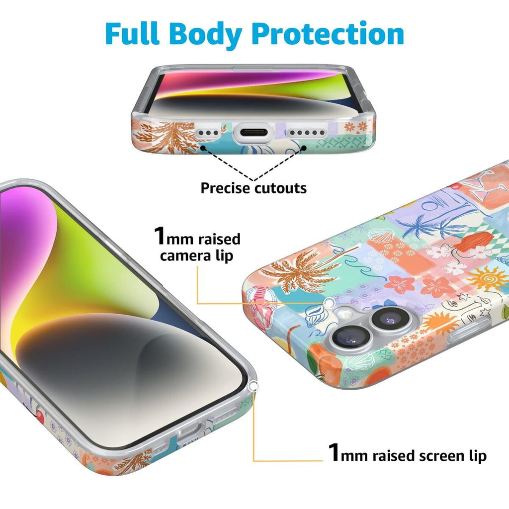 Tropical Heat | Beachy Collage Case