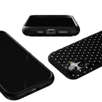 On the Dot | White Polka Dot Case