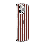 Sunday in Brooklyn | Burgundy Stripes Case