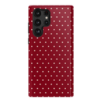On the Dot | Maroon Polka Dot Case