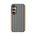 Go New York | Blue & Orange Stripes Case