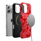 Final Rose | Red & Pink Floral Case