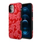 Final Rose | Red & Pink Floral Case
