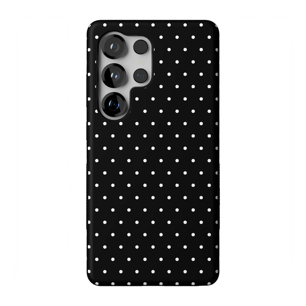On the Dot | White Polka Dot Case