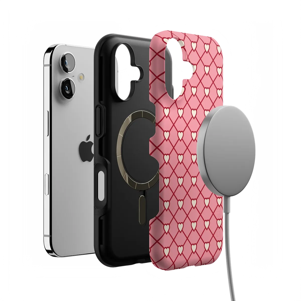 Love Locks | Pink Hearts Case