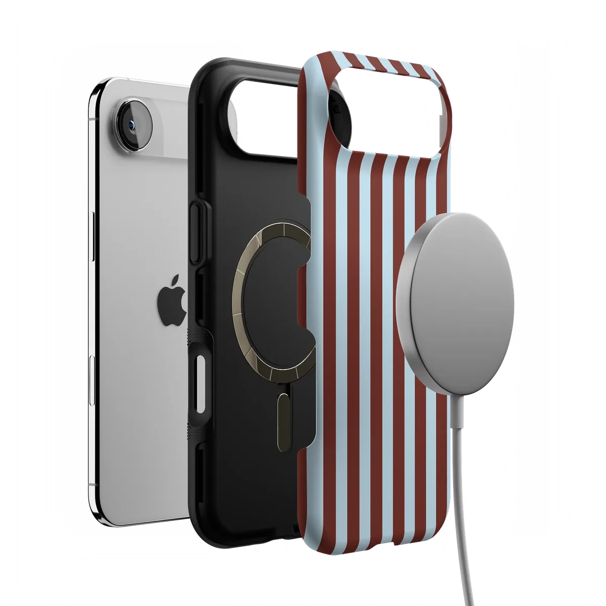 Sunday in Brooklyn | Blue Stripes Case