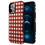 Checked Twice | Red Plaid Case