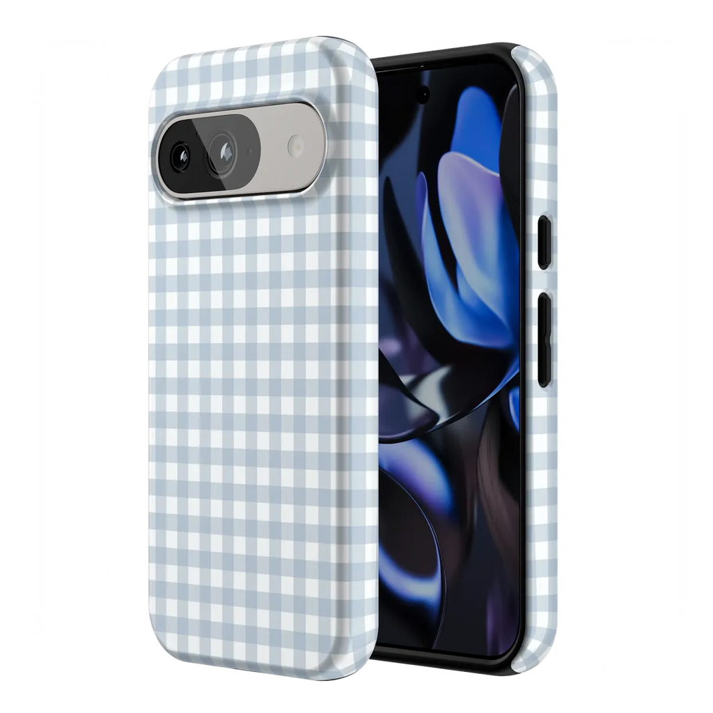 Pastel Picnic | Blue Gingham Case