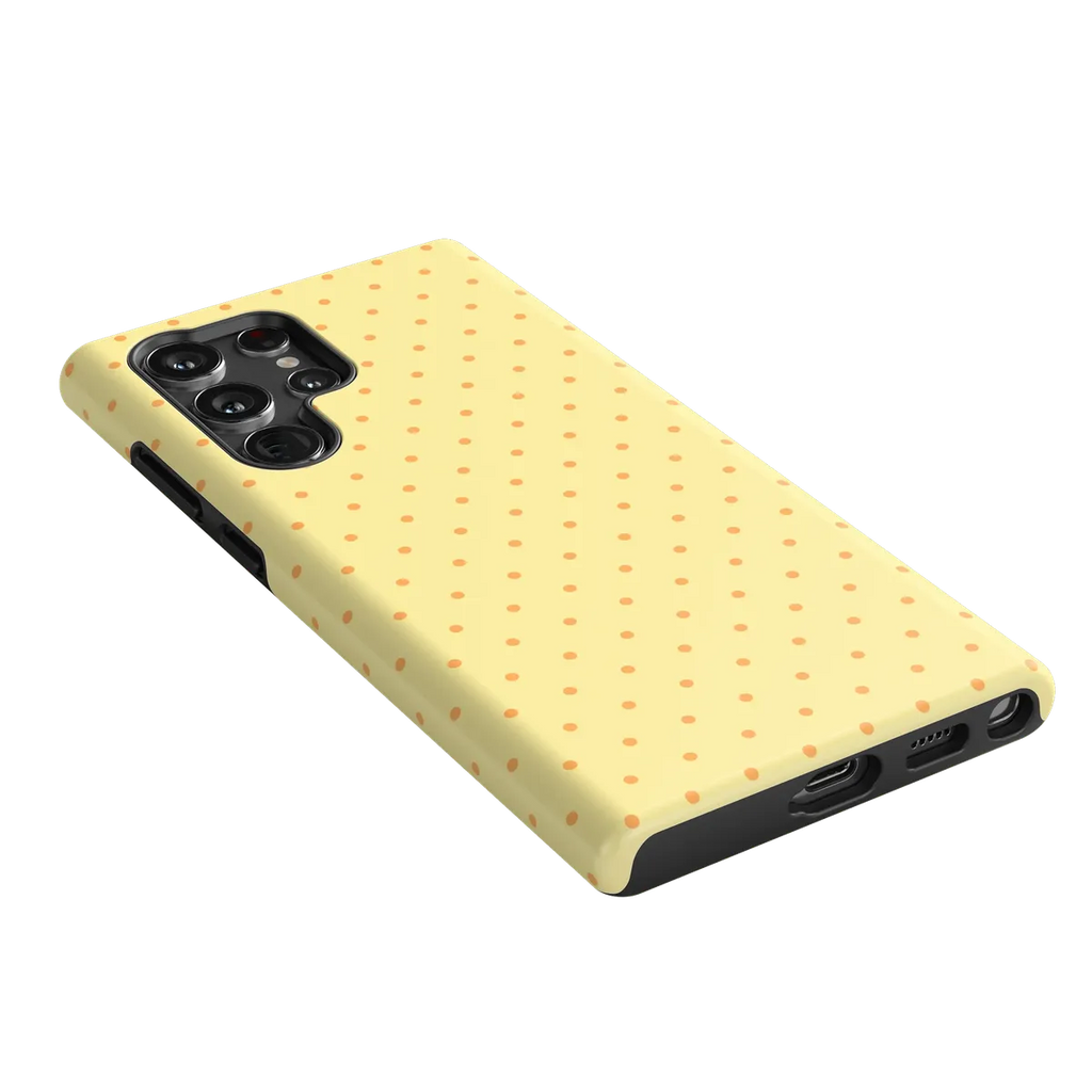 On the Dot | Yellow Polka Dot Case