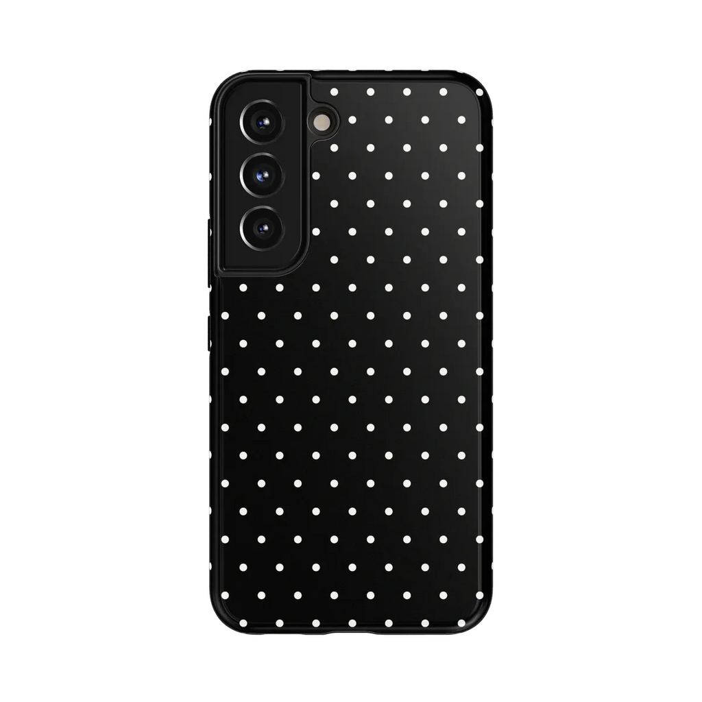 On the Dot | White Polka Dot Case