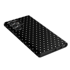 On the Dot | White Polka Dot Case