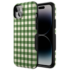 Checked Twice | Green Plaid Case