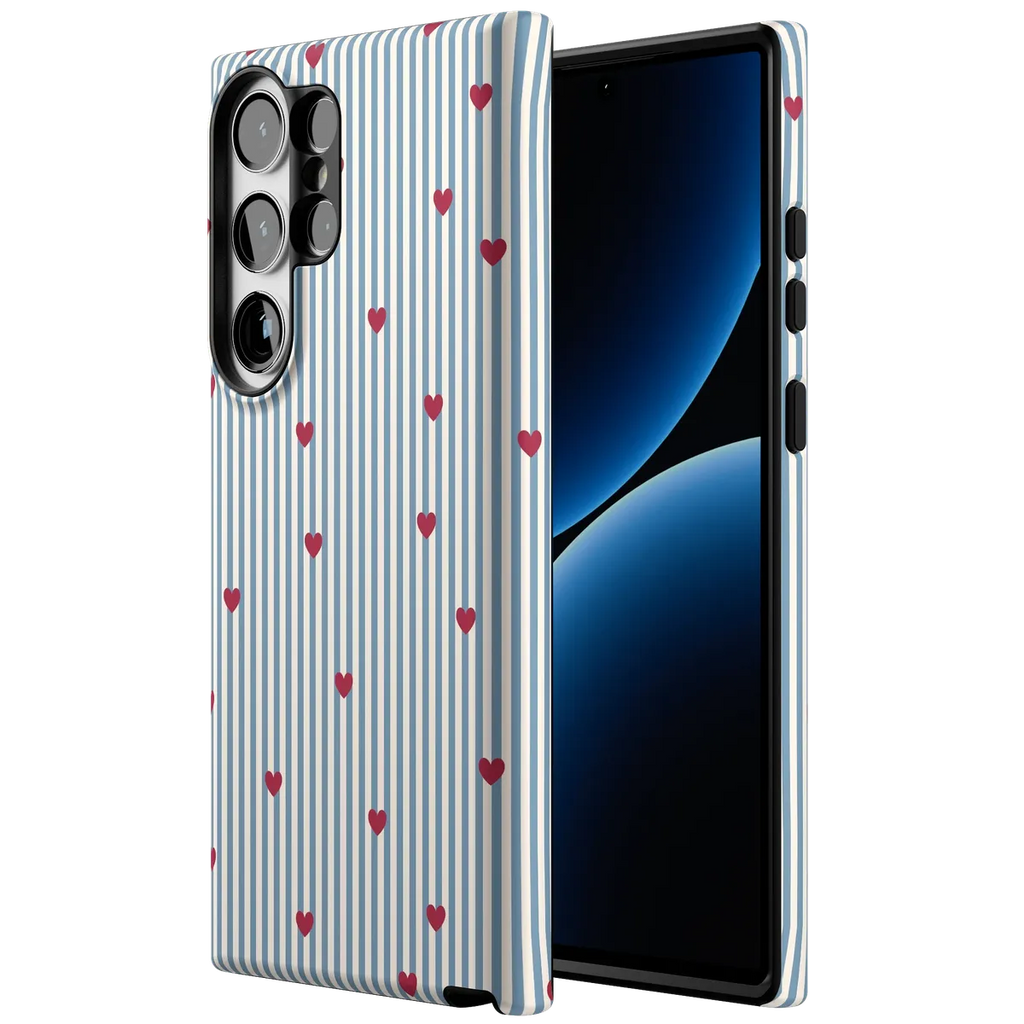 Love Lines | Blue Stripes Case