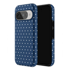 On the Dot | Navy Polka Dot Case