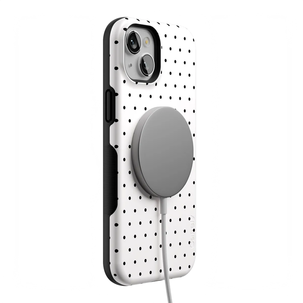 On the Dot | Black Polka Dot Case