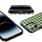 Checked Twice | Green Plaid Case