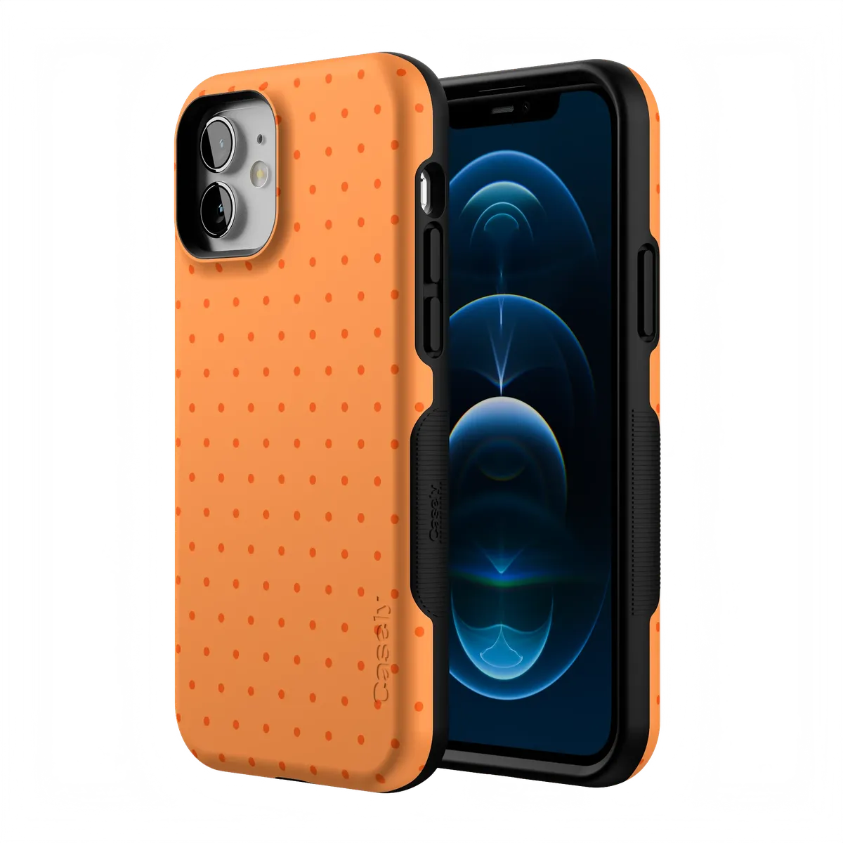 On the Dot | Orange Polka Dot Case