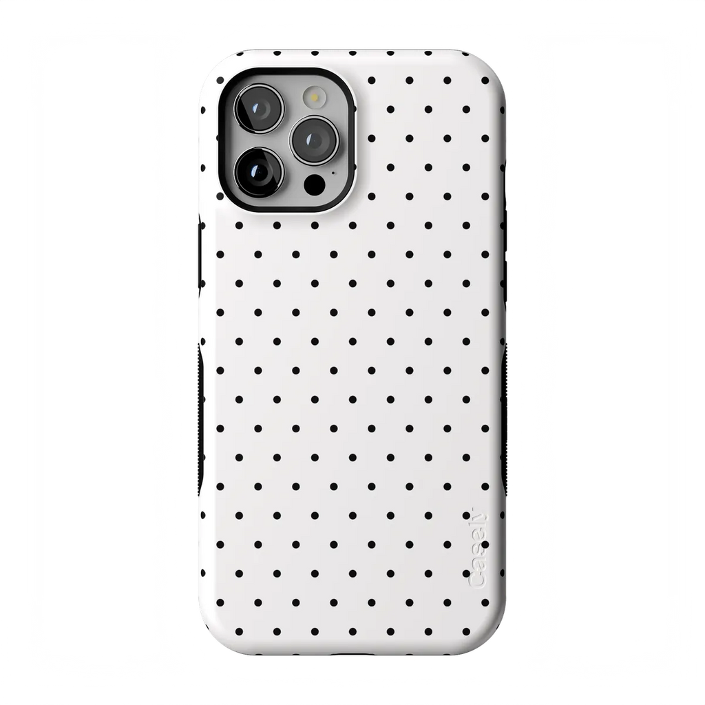 On the Dot | Black Polka Dot Case