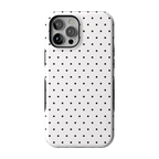 On the Dot | Black Polka Dot Case