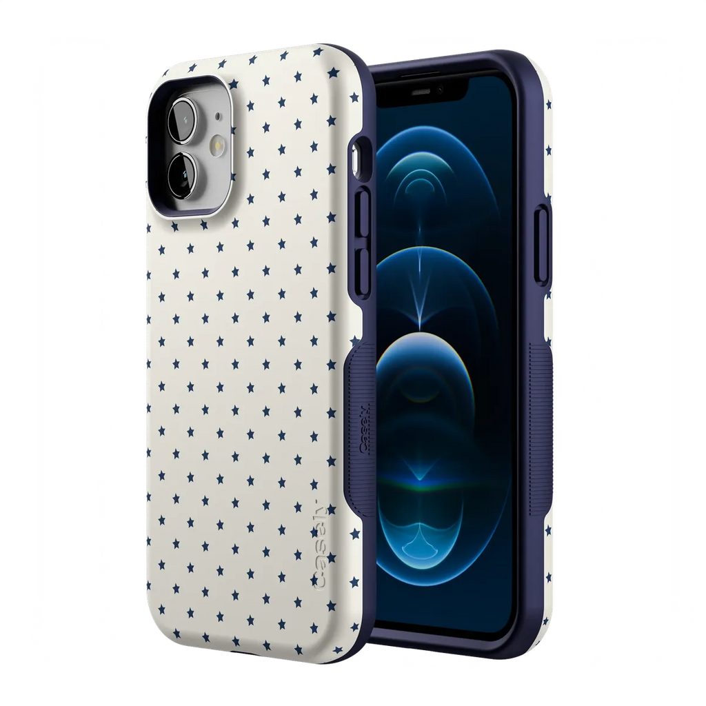 Tiny Stars | Blue & White Case