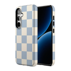 Fit Check | Light Blue Checkerboard Case
