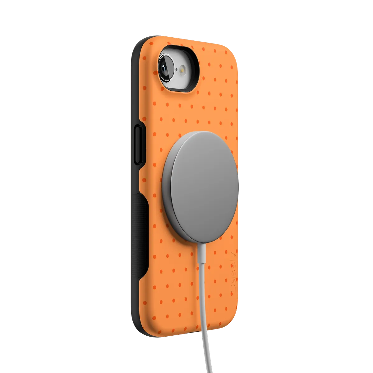 On the Dot | Orange Polka Dot Case