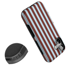 Sunday in Brooklyn | Blue Stripes Case