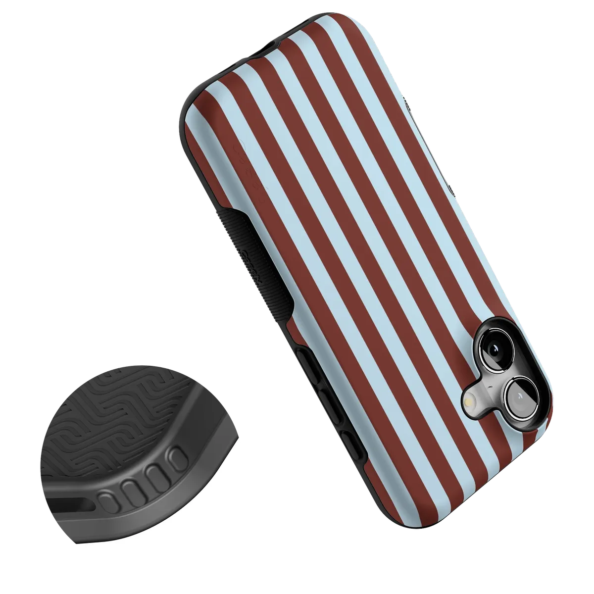 Sunday in Brooklyn | Blue Stripes Case