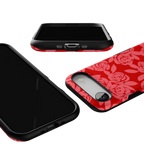 Final Rose | Red & Pink Floral Case