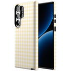 Pastel Picnic | Yellow Gingham Case