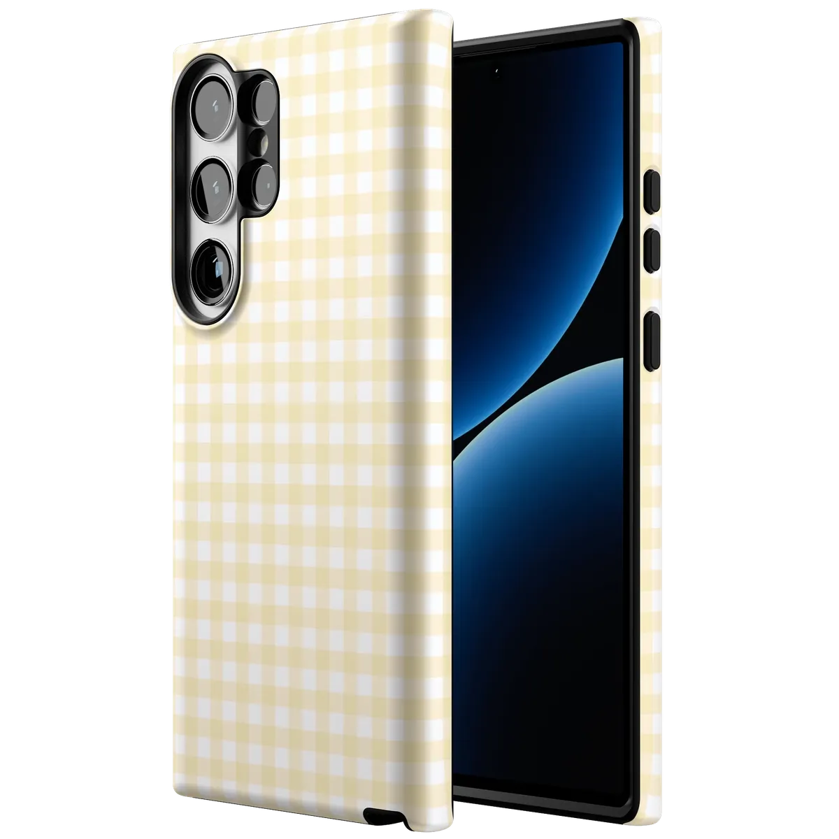 Pastel Picnic | Yellow Gingham Case