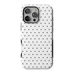 On the Dot | Black Polka Dot Case