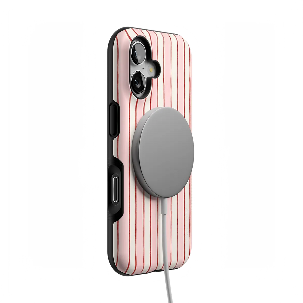 Pretty in Pastel | Blush Stripes Case