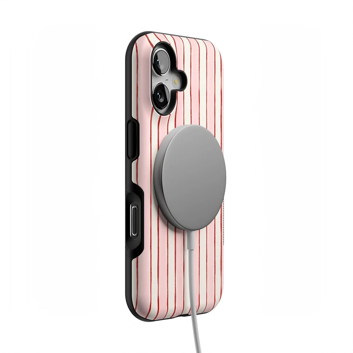 Pretty in Pastel | Blush Stripes Case
