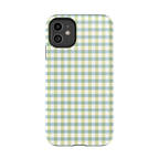 Pastel Picnic | Blue & Green Gingham Case