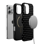 On the Dot | White Polka Dot Case