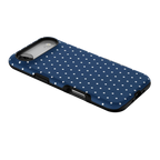 On the Dot | Navy Polka Dot Case