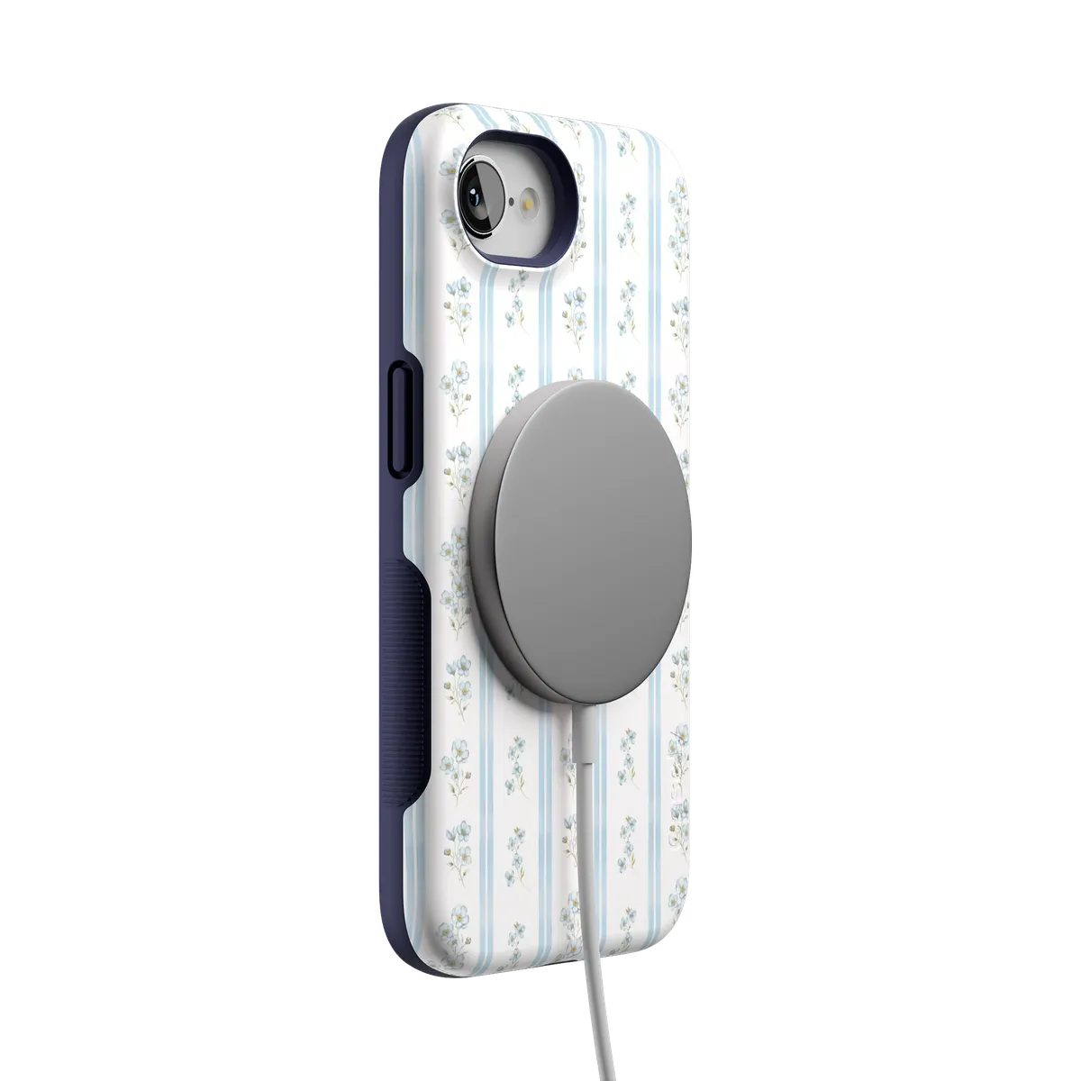 Cottage Stripe | Blue Floral Case