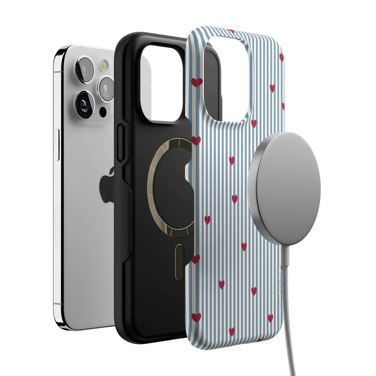 Love Lines | Blue Stripes Case