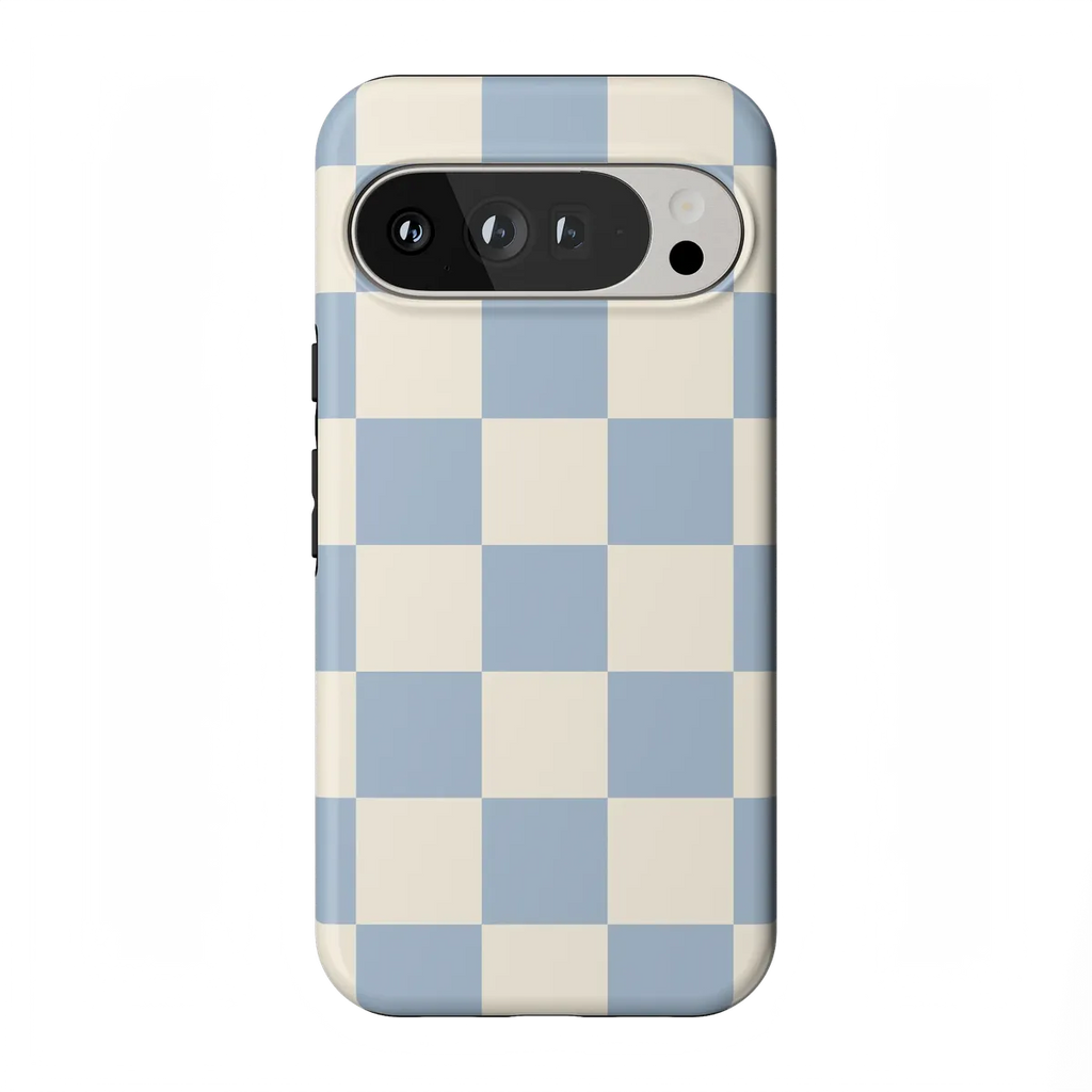 Fit Check | Light Blue Checkerboard Case
