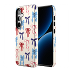 American Girlie | Red White & Blue Bows Case