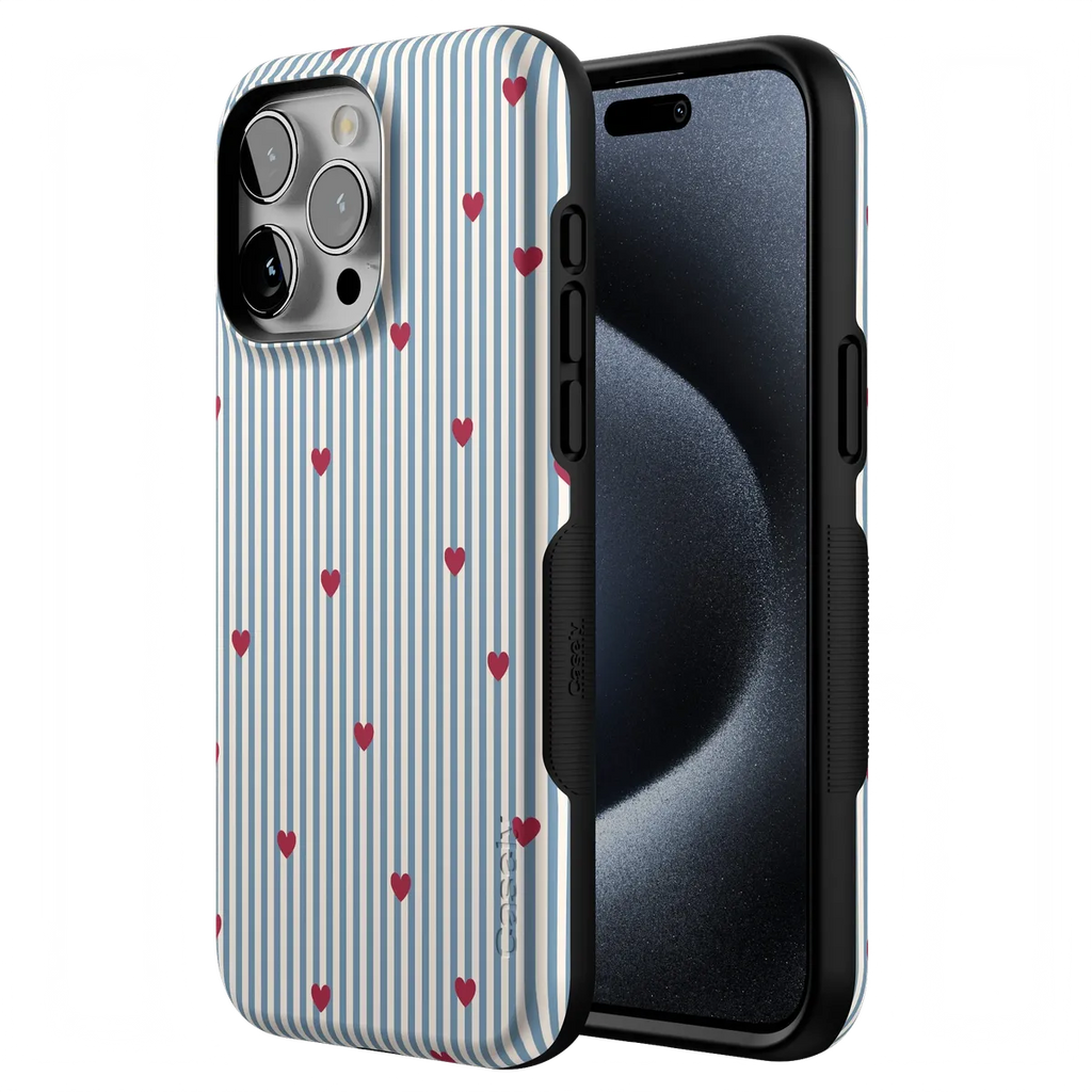 Love Lines | Blue Stripes Case