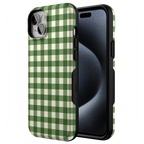 Checked Twice | Green Plaid Case
