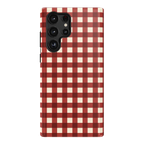 Checked Twice | Red Plaid Case
