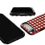 Checked Twice | Red Plaid Case