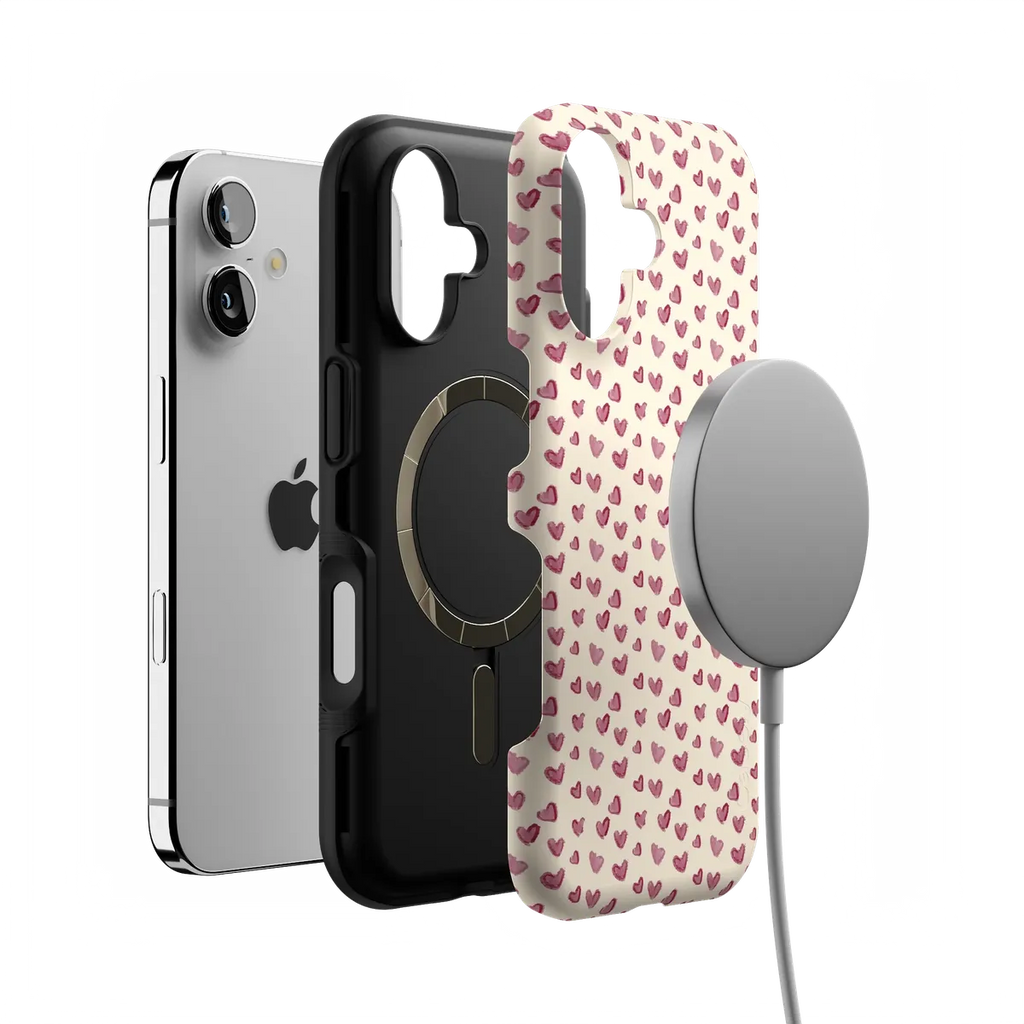 Lovebug | Mauve Hearts Case