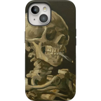 Van Gogh | Head of a Skeleton with a Burning Cigarette Phone Case